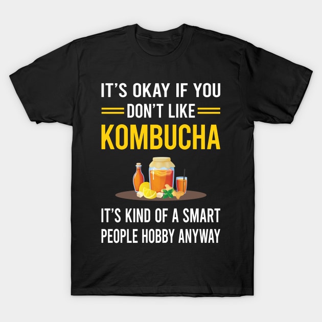 Smart People Hobby Kombucha Booch T-Shirt by Bourguignon Aror